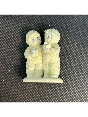 Department 56 mini pewter Snowbabies figurine
